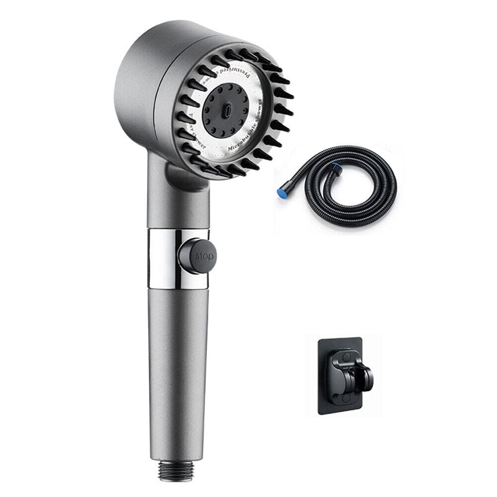 Turbocharged Shower Head, 3 Mode High Pressure Shower Head, Portable Filter Rainfall Faucet Tap, Water Booster Shower Head, Massage Shower Head with Filter, Adjustable High Water Pressure, Multifunctional Water Pressure Up Shower Head, Horrow Shower Head Turbocharged Shower Head, 3 Mode High Pressure Shower Head, Portable Filter Rainfall Faucet Tap, Water Booster Shower Head, Massage Shower Head with Filter, Adjustable High Water Pressure, Multifunctional Water Pressure Up Shower Head, Horrow Shower Head